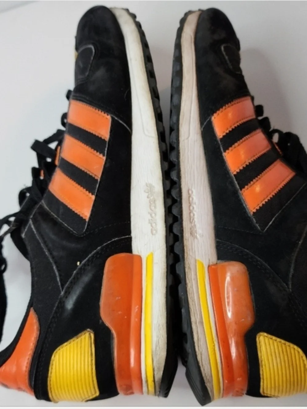 Adidas Originals 700 Men's Sneakers Black & Orange US 9.5